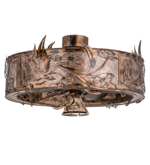 Meyda Tiffany 232728 LED Chandel-Air, Light Burnished Brass Tint