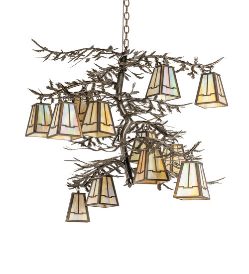 Meyda Tiffany 232763 LED Chandelier, Antique Copper