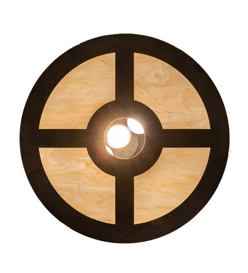 Meyda Tiffany 232900 LED Pendant, Golden Bronze