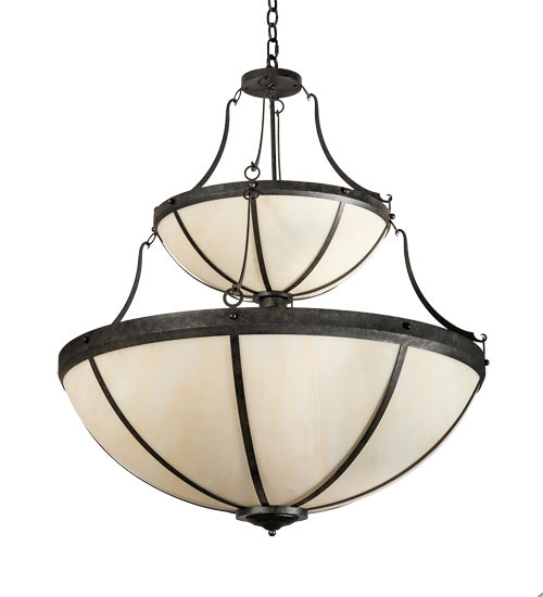 Meyda Tiffany 232902 Ten Light Pendant, Golden Bronze