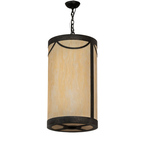 Meyda Tiffany 232904 LED Pendant, Golden Bronze