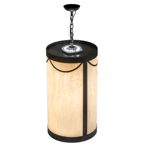 Meyda Tiffany 232904 LED Pendant, Golden Bronze