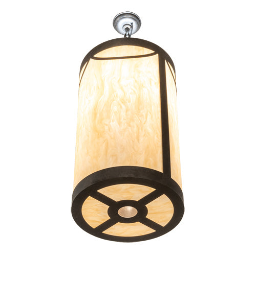 Meyda Tiffany 232904 LED Pendant, Golden Bronze