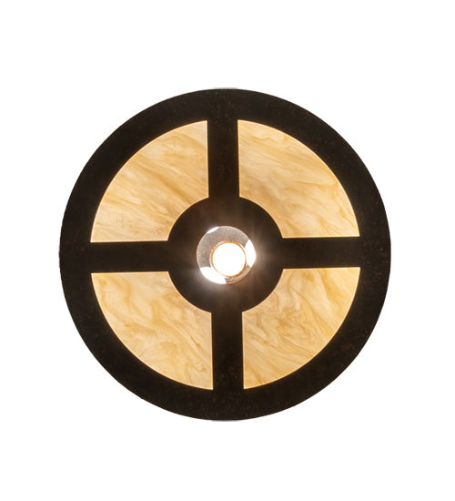 Meyda Tiffany 232904 LED Pendant, Golden Bronze