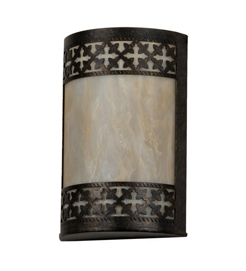 Meyda Tiffany 232906 Two Light Wall Sconce, Golden Bronze