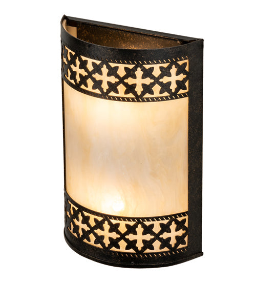 Meyda Tiffany 232906 Two Light Wall Sconce, Golden Bronze