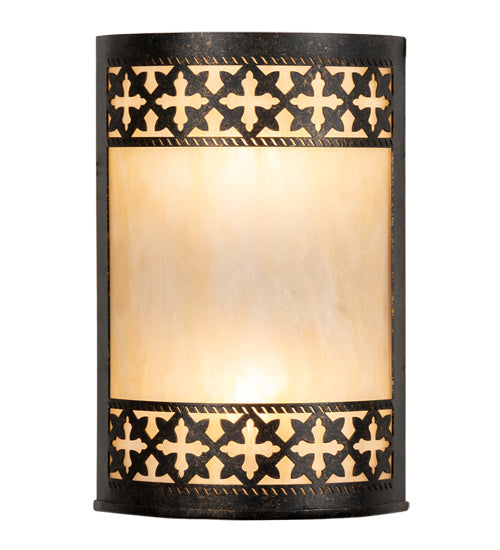 Meyda Tiffany 232906 Two Light Wall Sconce, Golden Bronze