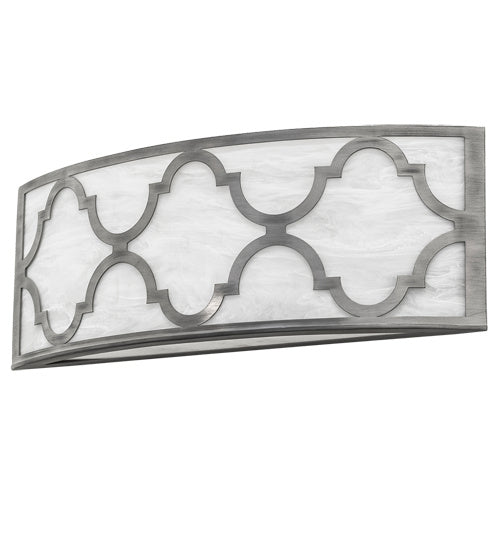 Meyda Tiffany 232908 Two Light Wall Sconce, Brushed Nickel