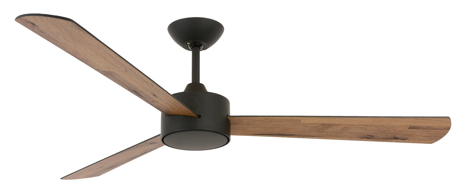 Beacon Lighting 21064101 52" Ceiling Fan, Oil Rubbed Bronze and Dark Koa