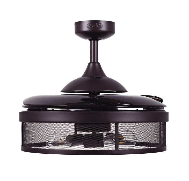 Beacon Lighting 51107001 48``Ceiling Fan, Oil Rubbed Bronze and Amber