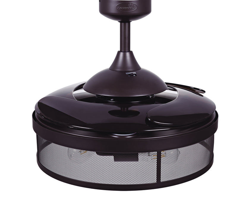 Beacon Lighting 51107001 48``Ceiling Fan, Oil Rubbed Bronze and Amber