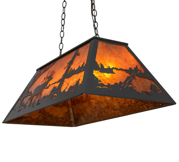 Meyda Tiffany 122975 Six Light Pendant, Timeless Bronze