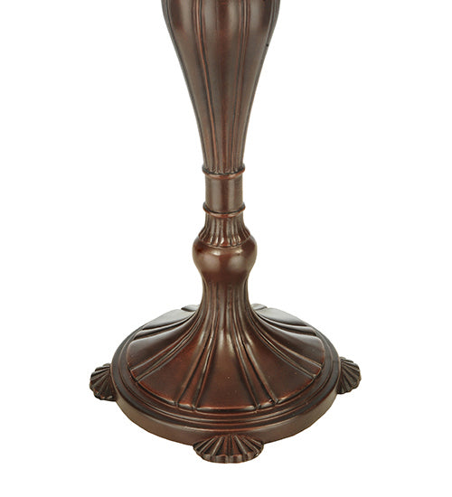 Meyda Tiffany 130100 Two Light Table Base, Mahogany Bronze
