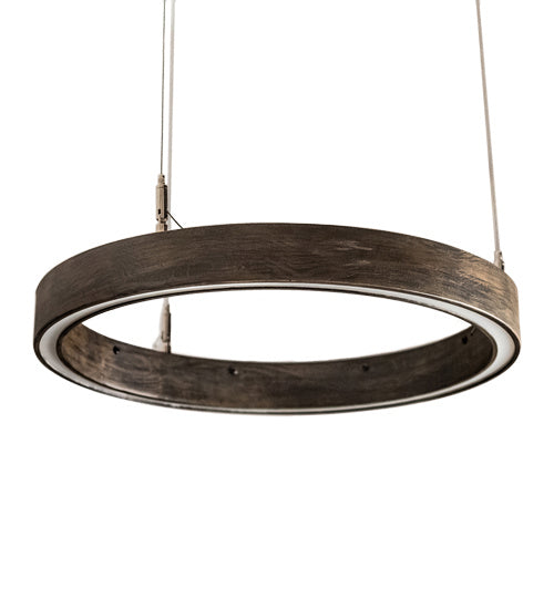 Meyda Tiffany 229987 LED Pendant, Florence Walnut And White