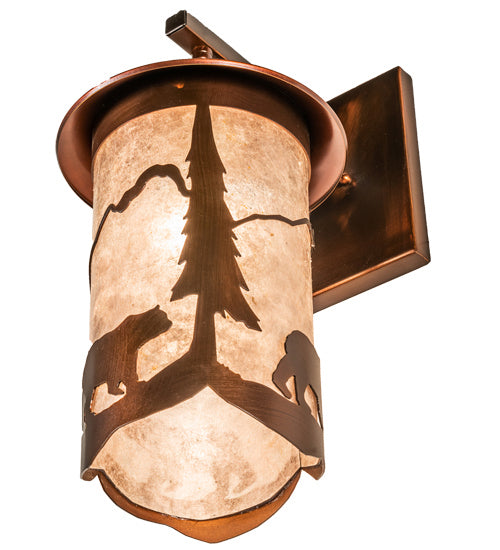 Meyda Tiffany 230734 One Light Wall Sconce, Vintage Copper