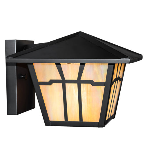 Meyda Tiffany 231454 One Light Wall Sconce, Craftsman Brown