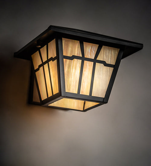 Meyda Tiffany 231454 One Light Wall Sconce, Craftsman Brown