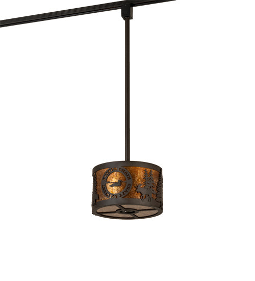 Meyda Tiffany 231981 Three Light Pendant, Oil Rubbed Bronze