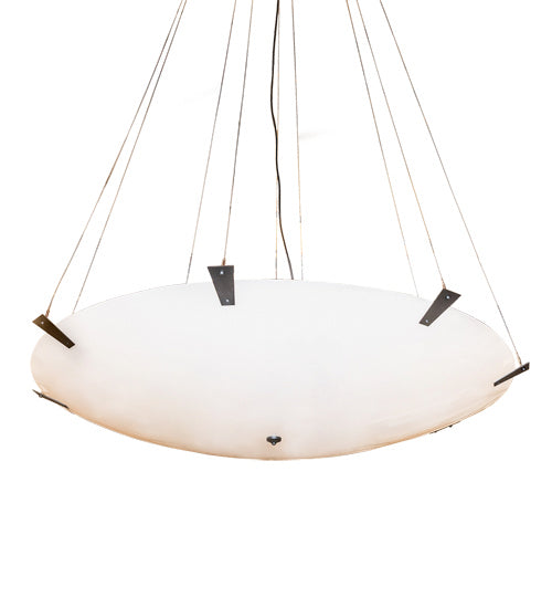 Meyda Tiffany 232547 14 Light Semi-Flushmount, Gunmetal Gray