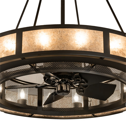 Meyda Tiffany 232979 16 Light Chandel-Air, Oil Rubbed Bronze