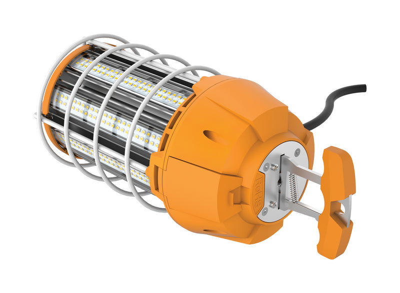 Satco S38975 LED Hi-Bay Caged Lamp, Frost