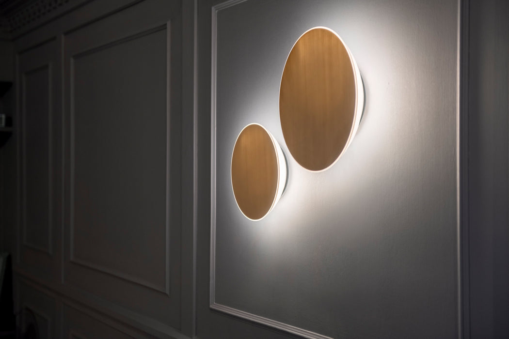 Koncept RMW-09-SW-BRS-HW LED Wall Sconce, Brass