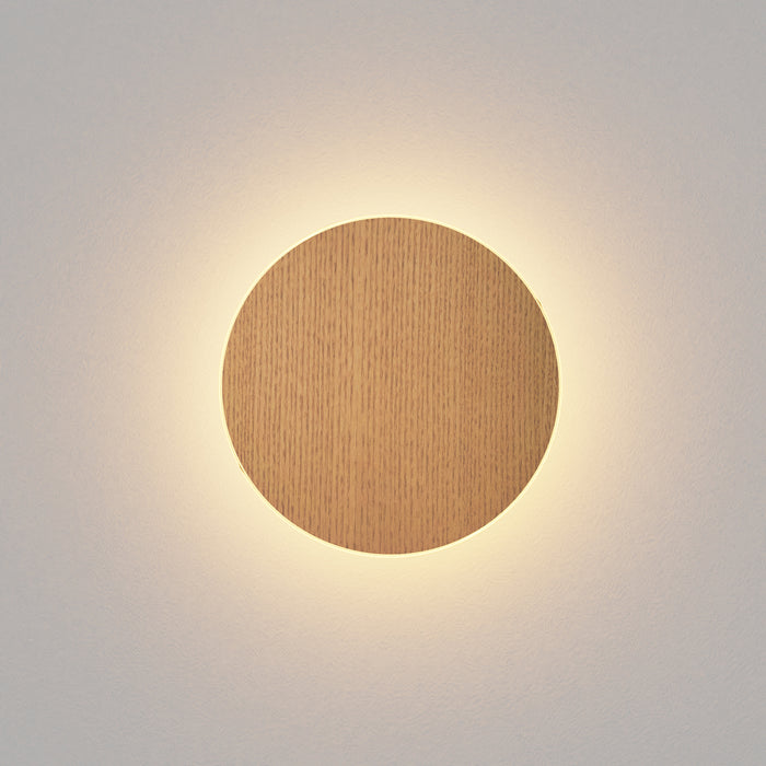 Koncept RMW-09-SW-WOK-HW LED Wall Sconce, White Oak