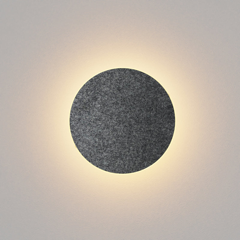 Koncept RMW-12-SW-CCF-HW LED Wall Sconce, Charcoal Felt