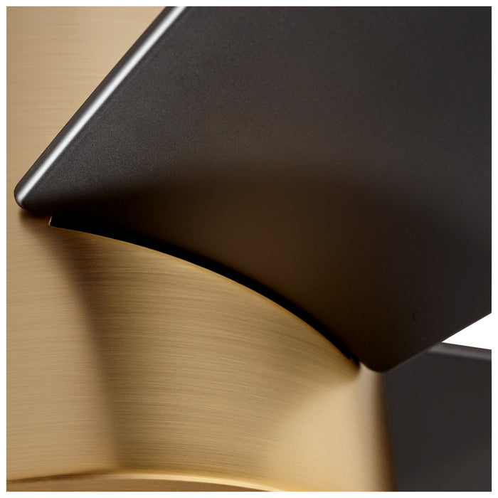 Oxygen 3-102-40 52" Ceiling Fan, Aged Brass