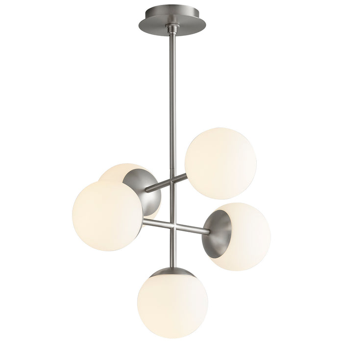Oxygen 3-680-24 LED Pendant, Satin Nickel