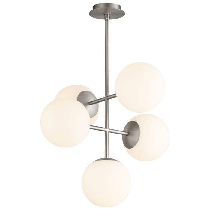Oxygen 3-681-24 LED Pendant, Satin Nickel