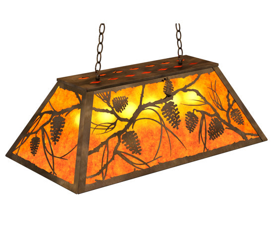 Meyda Tiffany 118556 Six Light Pendant, Antique Copper