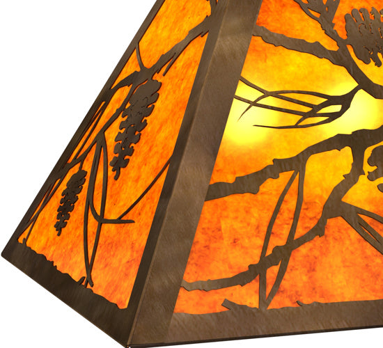 Meyda Tiffany 118556 Six Light Pendant, Antique Copper