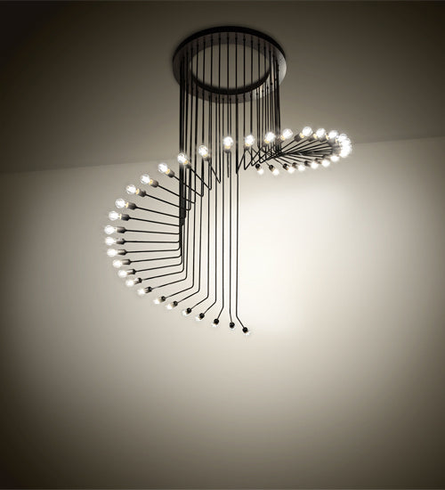 Meyda Tiffany 220082 LED Chandelier, Oil Rubbed Bronze