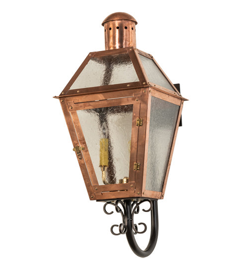 Meyda Tiffany 220734 LED Wall Sconce, Raw Copper/Raw Brass/Dark Bronze