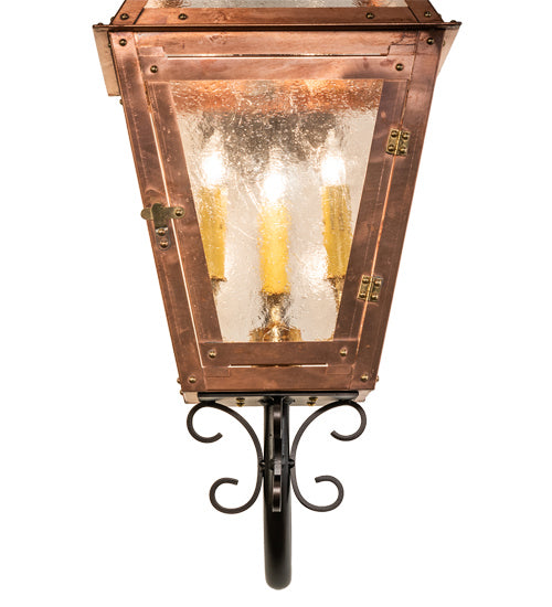 Meyda Tiffany 220734 LED Wall Sconce, Raw Copper/Raw Brass/Dark Bronze