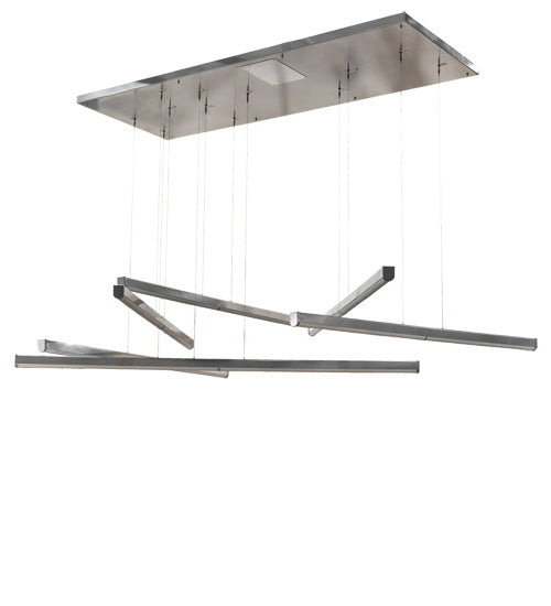 Meyda Tiffany 221302 LED Pendant, Britebond Chrome