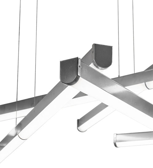 Meyda Tiffany 221302 LED Pendant, Britebond Chrome