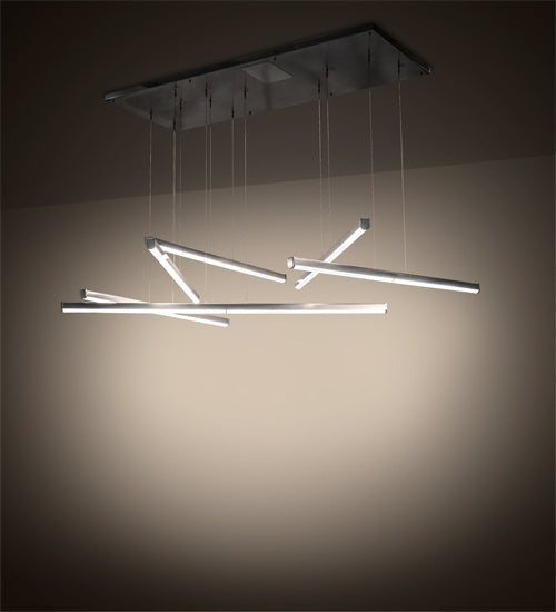 Meyda Tiffany 221302 LED Pendant, Britebond Chrome