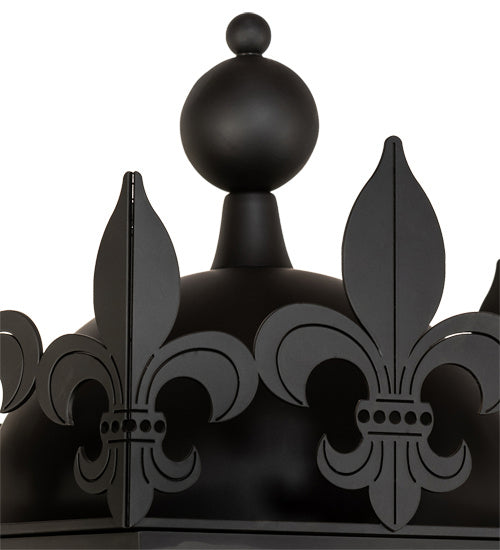 Meyda Tiffany 230017 Three Light Wall Sconce, Anodized Effect Black