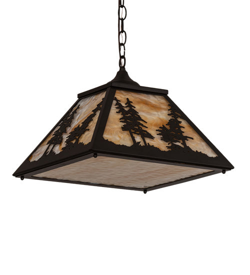 Meyda Tiffany 231202 One Light Pendant, Oil Rubbed Bronze