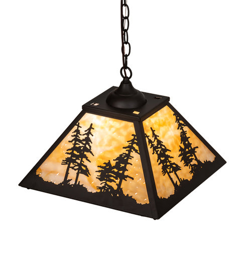 Meyda Tiffany 231202 One Light Pendant, Oil Rubbed Bronze