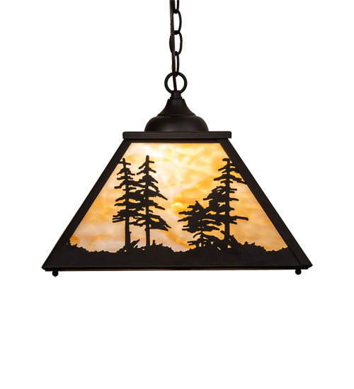 Meyda Tiffany 231202 One Light Pendant, Oil Rubbed Bronze