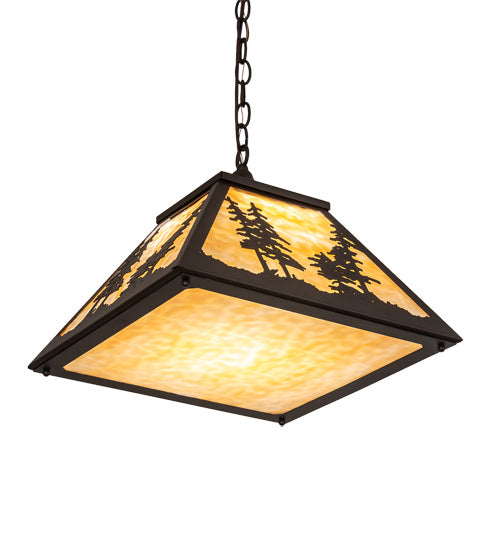 Meyda Tiffany 231202 One Light Pendant, Oil Rubbed Bronze