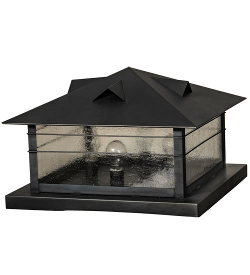 Meyda Tiffany 233380 Four Light Pier Mount, Black