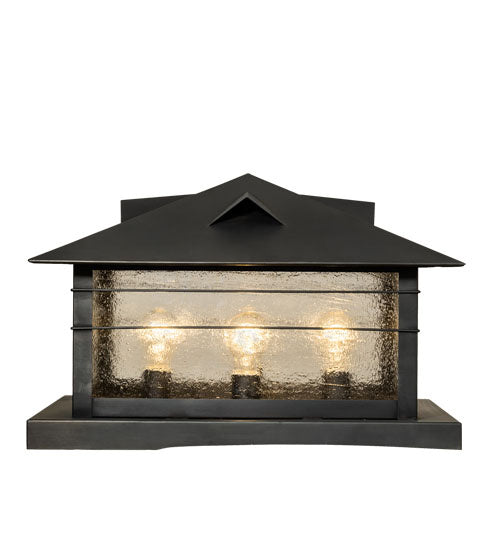 Meyda Tiffany 233380 Four Light Pier Mount, Black