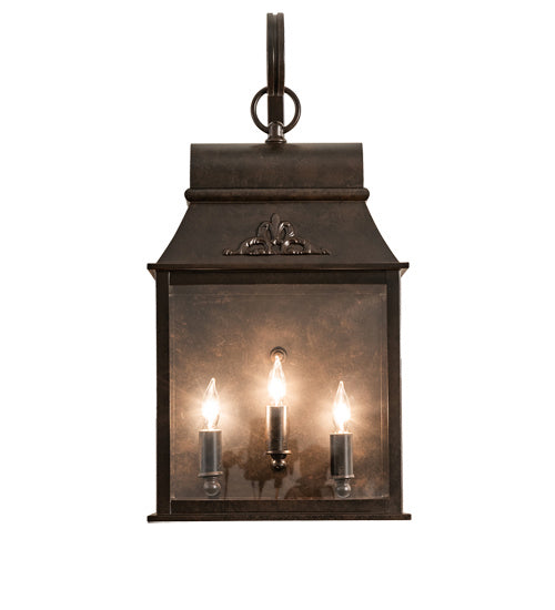 Meyda Tiffany 233843 Three Light Wall Sconce, Coffee Bean