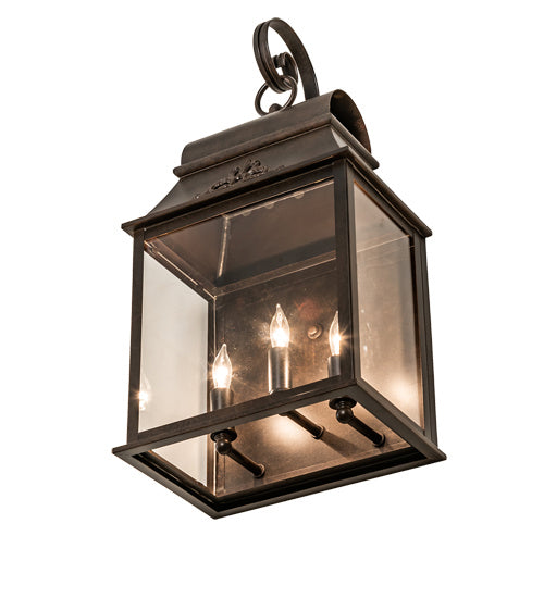 Meyda Tiffany 233843 Three Light Wall Sconce, Coffee Bean