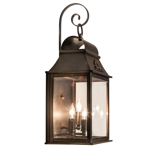 Meyda Tiffany 233843 Three Light Wall Sconce, Coffee Bean