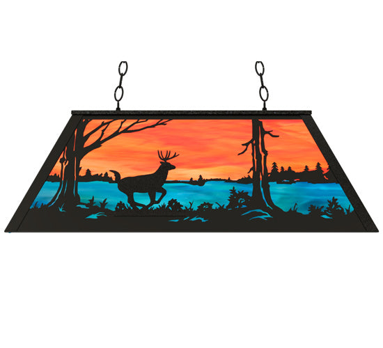 Meyda Tiffany 233903 Six Light Pendant, Textured Black